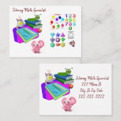 Visitenkarten, Visitenkarten für Schulungen Visitenkarte (Vorne/Hinten)