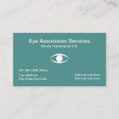 Visitenkarten von Eye Doctor Visitenkarte (Vorderseite)