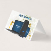 Visitenkarten von Tür zu Tür (Rückseite)