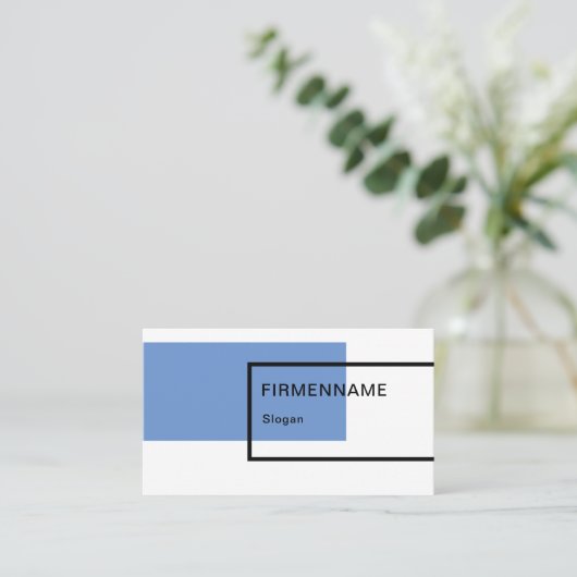 Visitenkarten Vorlage mit Logo oder QR-Code Visite Visitenkarte (Stehend Vorderseite)