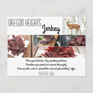 Visitenkarten-Werbekarte Hirsch Doe Buck Woodland Postkarte