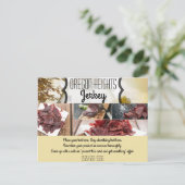 Visitenkarten-Werbekarte Sunset Stall Country Rus Postkarte (Stehend Vorderseite)