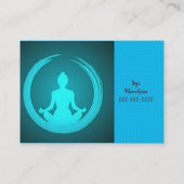 Visitenkarten, Yoga-Visitenkarten Visitenkarte (Rückseite)