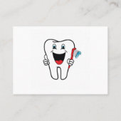 Visitenkarten, Zahnärzte Visitenkarte (Rückseite)