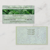 Visitenkarten zum Thema Natur Visitenkarte (Vorne/Hinten)