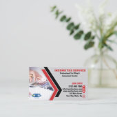 Visitenkarten zur Einkommensteuer Visitenkarte (Stehend Vorderseite)