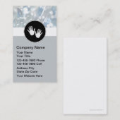 Visitenkarten zur Massagetherapie Visitenkarte (Vorne/Hinten)