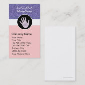 Visitenkarten zur Massagetherapie Visitenkarte (Vorne/Hinten)