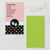 Visitenkarten zur Massagetherapie Visitenkarte (Vorne/Hinten)