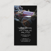 Visitenkarten zur Wiederherstellung von Auto Visitenkarte (Rückseite)