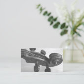 Visitenkartendesign für Geigerlehrer Visitenkarte (Stehend Vorderseite)