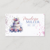 Visitenkartendesign für Ihr Geschäft mit Backwaren Visitenkarte (Vorderseite)