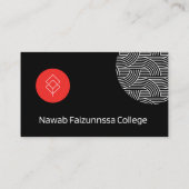 Visitenkartendesign Visitenkarte (Rückseite)