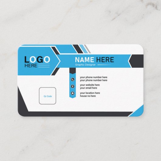 Visitenkartendesign Visitenkarte (Vorderseite)