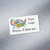 Visitenkartenmagazin Magnetische Visitenkarte (Beispiel)