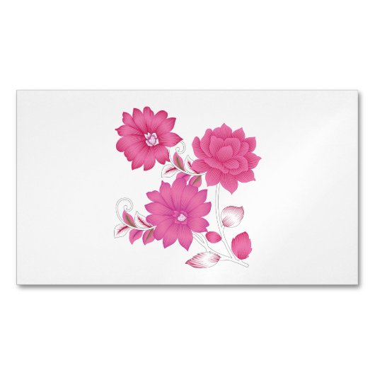 Visitenkartenmagazin Magnetische Visitenkarte (Vorderseite)