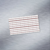 Visitenkartenmagazin Magnetische Visitenkarte (Beispiel)