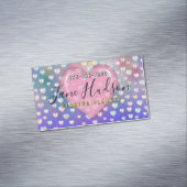 Visitenkartenmagazin Magnetische Visitenkarte (Beispiel)