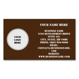 Visitenkartenmagazin Magnetische Visitenkarte