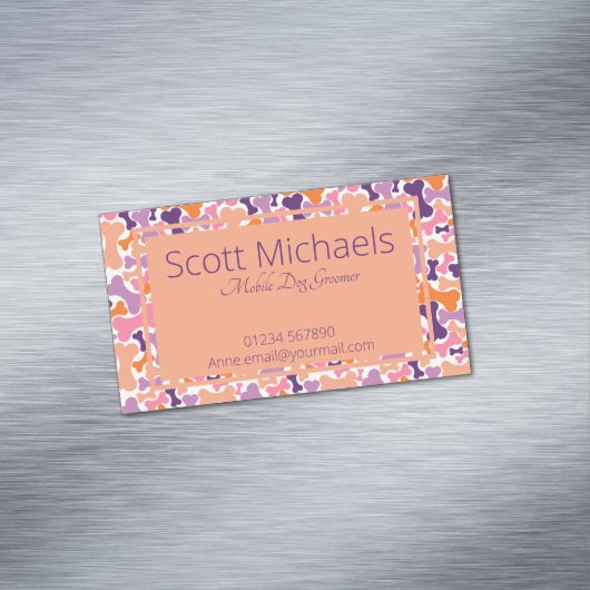 Visitenkartenmagnet (Beispiel)