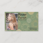 Visitenkartenmodelle oder Schauspieler Visitenkarte (Vorderseite)