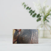 Visitenkartenvorlage, Bewaffnungs-Foto Visitenkarte (Stehend Vorderseite)