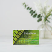 Visitenkarteschablone des Netz-Design-1 Visitenkarte (Stehend Vorderseite)