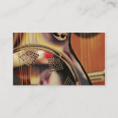 Visitenkarteschablone, Musikindustrie Visitenkarte (Rückseite)