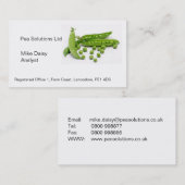 Visitenkarteschablone Visitenkarte (Vorne/Hinten)