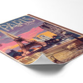 Visiter Paris Poster (Ecke)