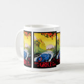 Visitez La Grece en Auto Kaffeetasse (Vorderseite Links)