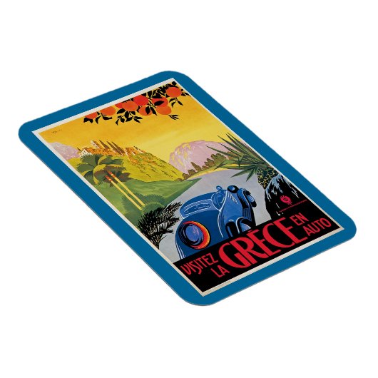 Visitez La Grece en Auto Magnet (Rechte Seite)