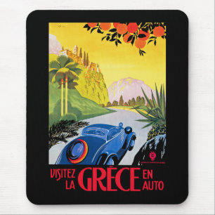 Visitez La Grece en Auto Mousepad