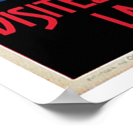 Visitez La Grece en Auto Poster (Ecke)