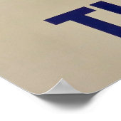 VISITEZ LA TUNISIE POSTER (Ecke)