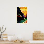 Visitez La Yougoslavie Vintage Travel Poster (Küche)