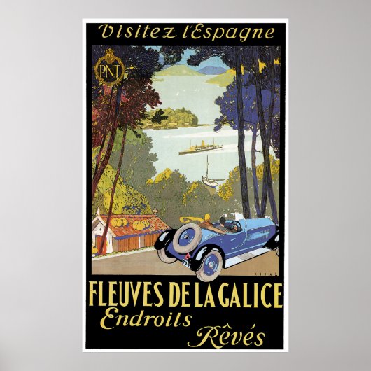 Visitez L'Espagne Poster (Vorne)