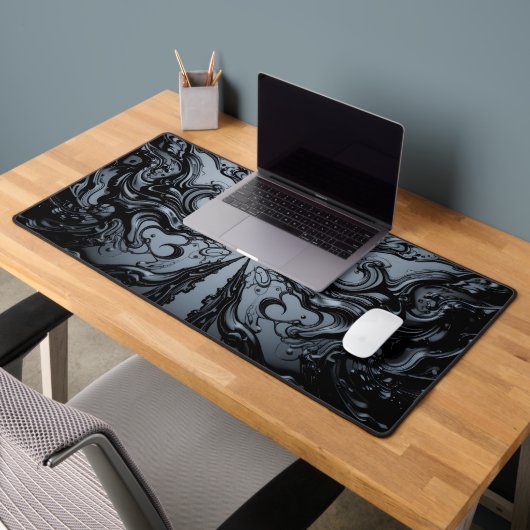 Viskous Liquid Pattern Schreibtischunterlage (Büro 2)