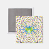 Visna Bug Magnet (Vorderseite/Rückseite)