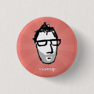 visnup Knopf (rot) Button