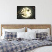 Víspera de Todos Los Santos Leinwanddruck (Insitu (Schlafzimmer))