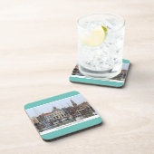 Vissershaven View, Vlissingen, Niederlande Getränkeuntersetzer (Rechte Seite)