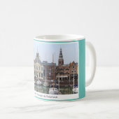 Vissershaven View, Vlissingen, Niederlande Kaffeetasse (VorderseiteRechts)