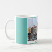 Vissershaven View, Vlissingen, Niederlande Kaffeetasse (Links)