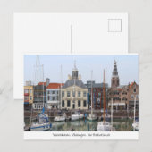 Vissershaven View, Vlissingen, Niederlande Postkarte (Vorne/Hinten)
