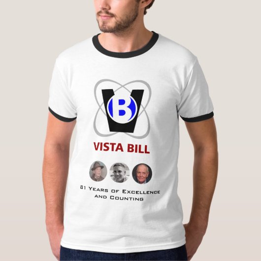 Vista Bill 81 Jahre alles T-Shirt (Vorderseite)