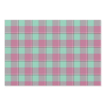 Vista Blau und Türkisch Rosa Karo Grün Pink
