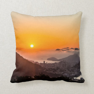Vista Chinesa, Rio de Janeiro, Brasilien Kissen