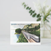 Vista Dome Passagierzug Bahn Vintag Postkarte (Stehend Vorderseite)