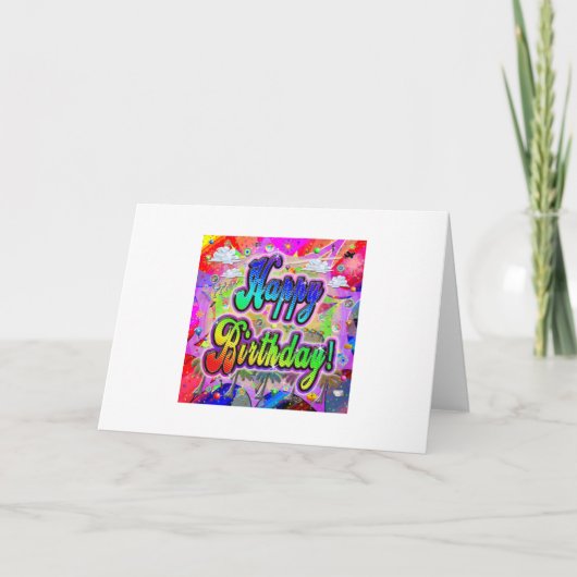 Vista Express Einladung zum Geburtstag (Vorderseite)